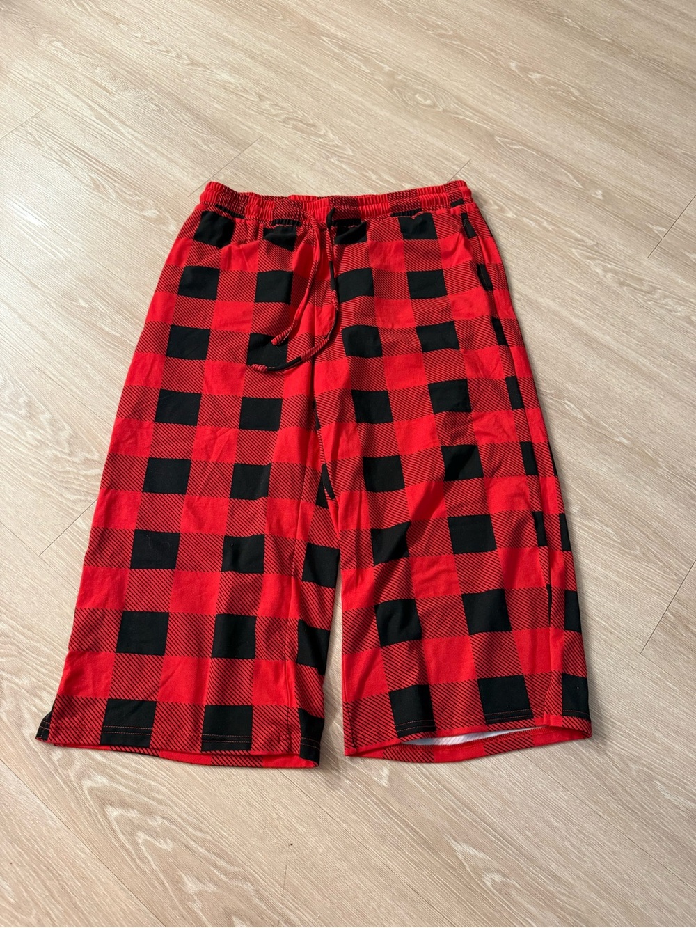 Buffalo Plaid Flowy Pants